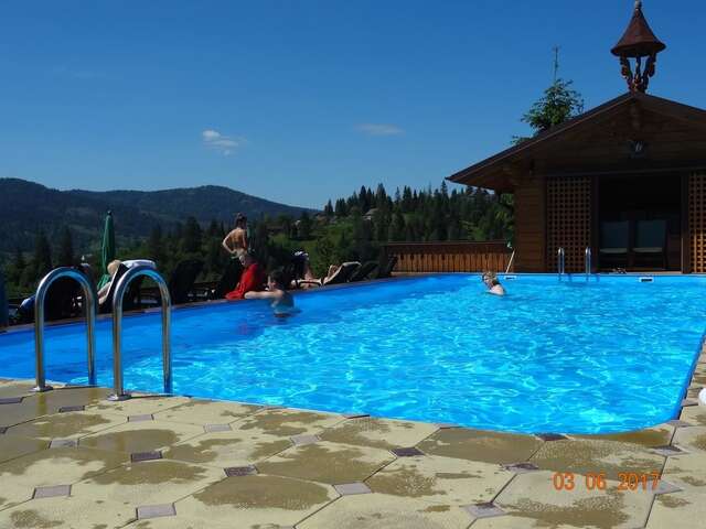 Отель Альпийский Двор Славское-15