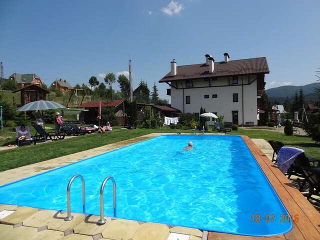 Отель Альпийский Двор Славское-17